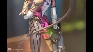 Widowmaker Statue at Gamescom 2017
