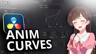 Объяснение кривых анимации в DaVinci Resolve