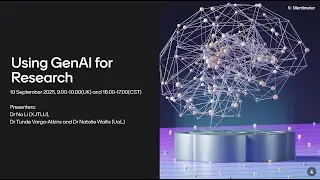 Using GenAI for Research