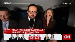 Antena 3 CNN vă prezintă singurul exit-poll pentru Capitală