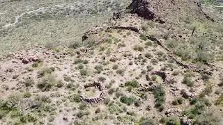 Exploring Queen Valley Ruins, Arizona  - Secret Location - DJI Mavic Mini