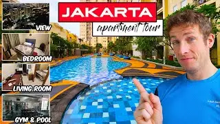 Cheap $13 Apartment for Tourists in Jakarta | Maple Park Tour & Review 🇮🇩