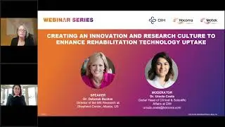 Innovation and research culture for rehabilitation technoloy uptake | Hocoma & DIH Webinars