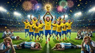 Argentina vs Brazil Monkey World Cup Final:The Most Epic Penalty Shootout Ever! ⚽🐒🏆