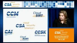 Panel: GRC in the Cloud -- Today and Tomorrow - Part 1