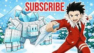 Cool Ice Golem Pet. Grow a garden