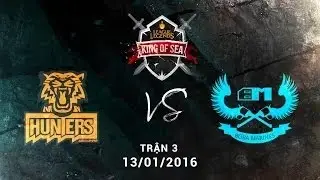 KLH vs BM [KingOfSea 2016][Trận 3][13.01.2016]