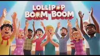 Lollipop Boom Boom | Fun Dance Pop Song | Kids & Family Music 2026