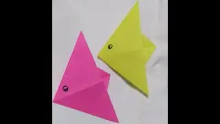 #tam_art #origamipaperart #paperart #artforbaginner #DIY #easypaperart  | easy beautiful paper fish