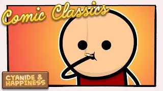 Smoking | Cyanide & Happiness Comic Classics #shorts