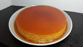 Flan de Arce/How to make maple flavored flan
