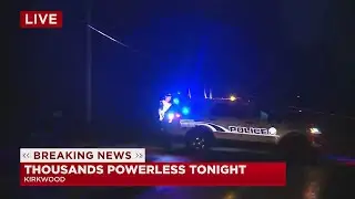 Thousands without power in St. Louis region as severe weather rolls through