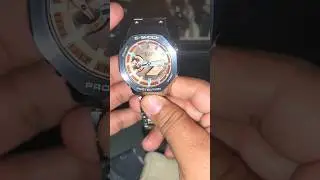My Casio/G-Shock Collection: G-Shock Full Metal 2100 Series Octagonal Watch GM-B2100AD-5ACR