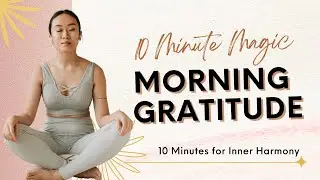10 Minutes of Morning Gratitude for Productivity! (Stoic Nook)