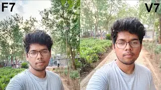 Oppo F7 vs Vivo V7 Camera Comparison
