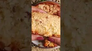 Eggless coconut and almond cake