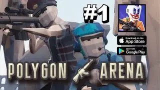 Polygon Arena：Online Shooter Gameplay （Android/IOS）［No commentary］