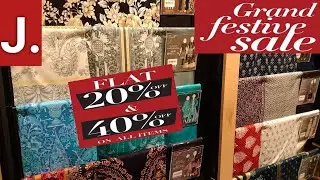 J. Grand festive sale flat 20 and 40% off | j. sale today | j. junaid jamshed sale 2021