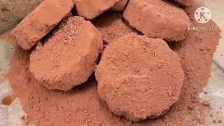Gritty Red Dirt Dry Floor Crumbling Satisfying ASMR 