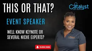 Keynote Speakers vs. Smaller Niche Speakers