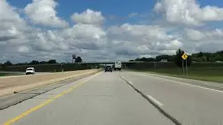 Will Rogers Turnpike (Interstate 44 Exits 248 to 255) eastbound