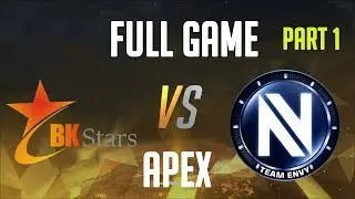 EnVyUs vs BK Stars Full Game Part 1 &ndash; Group D &ndash; OGN Overwatch APEX Season 3