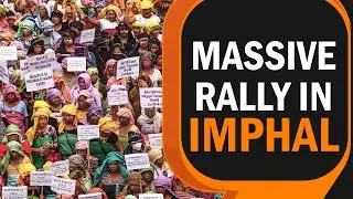 Manipur News l COCOMI Organises a Massive Peaceful Rally In Imphal l News9