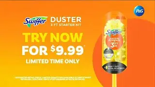 Swiffer CA 3 foot Duster Kit TV spot (2025)