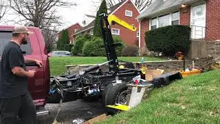 Palfinger Hooklift city first role.