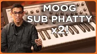 Moog Sub Phatty x2 | Обзор и демо