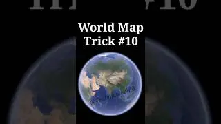 World Map Trick #10 &lrm;@Technicalabhi0&nbsp;  #technicalabhi #WorldMapTrick #HiddenPlaces