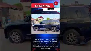 ROCKET ATTACK! 🚀 Mayor Survives RPG Ambush in Maguindanao!  3 Suspects Dead in Manhunt