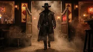 Blood Moon Howl 🔥 Dark Country Western Mix | Skeleton Cowboy & Wolf #DarkCountry