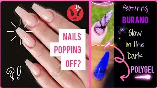 POLYGEL STEP BY STEP PREP & APPLICATION 💅 (+ Burano Glow in the Dark Polygel Kit from Amazon)