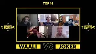 WAALI VS JOKER - TOP 16 BATTLE - PBL Worldwide Beatbox Battle