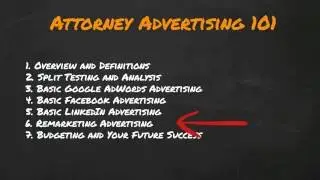 Attorney Advertising 101 - Remarketing Advertising