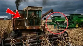 He Kept the Old Combine While Others Bought New in 1972… It Outlasted Them All