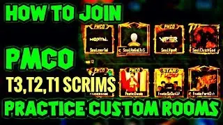 How To Join Elite Custom Rooms | Pmco Practice Custom Rooms