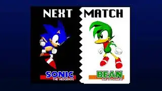 Sonic the fighters game over