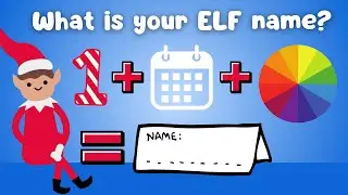What's Your Christmas Elf Name? | First Letter of Name + Birth Month + Fav Color = ???
