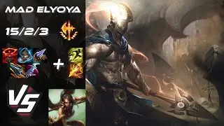 MAD Lions Elyoya JUNGLE Pantheon vs Nidalee - EU Challenger Patch 25.S1.6