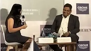 Priya Rustogi, Leader,  LWT IMEA, and Anas Rahman Junaid, M. D. & Chief Researcher, Hurun India