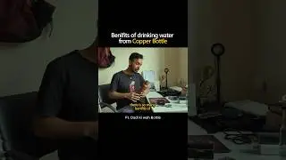 Stop Drinking Water Wrong! ❌ (Copper Bottle Benefits)