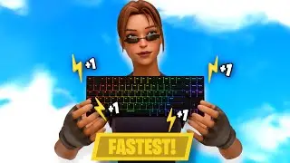 I Played With The Fastest Fortnite Keyboard Ever!