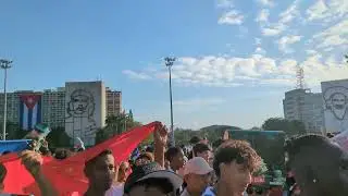 The Internationale Concludes May Day Parade 2025 in Havana, Cuba