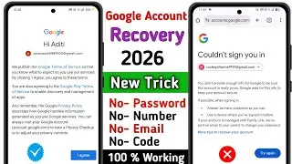 Google Account Recovery | Gmail Account Recovery| How to Recover google Account | #googleaccount