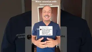 Fluid retention initially with testosterone replacement #trt #trt1 #testosteronetherapy