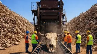 Inside a unique factory that transforms millions of animal bones into elegant, high-end jewelry