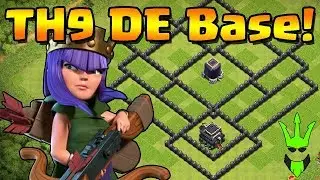 LET'S BUILD A BASE! - TH9 Dark Elixir Base Build - Clash of Clans - Let's Play TH9 Episode 6