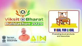 BUILDATHON 2025 VOCAL FOR LOCAL ( Promoting Local Indian Handicrafts)